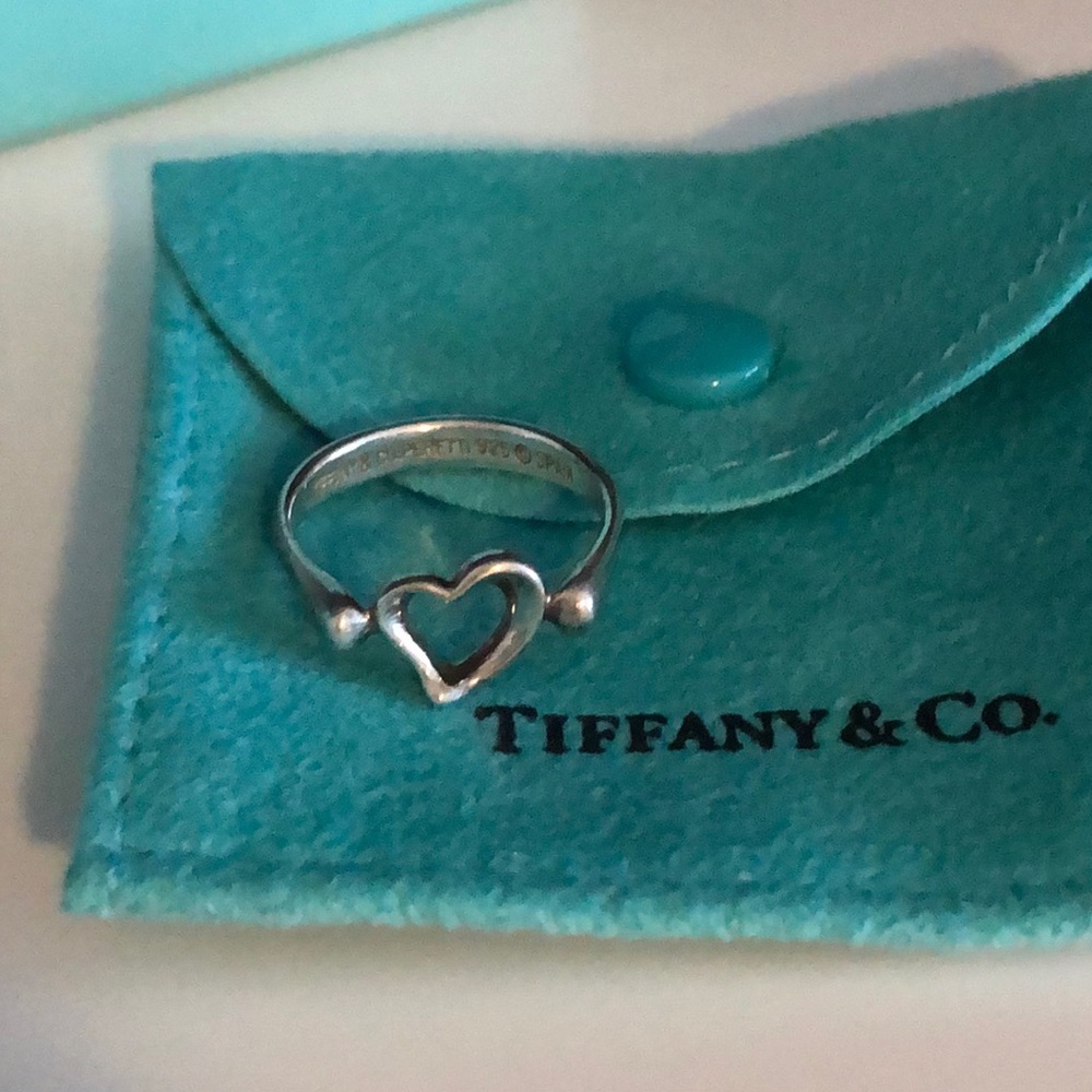 Tiffany & Co Open Heart Ring